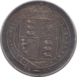 1887 SHILLING ( NEF ) - Shilling - Cambridgeshire Coins