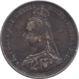 1887 SHILLING ( NEF ) - Shilling - Cambridgeshire Coins