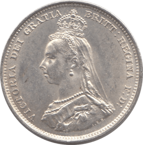 1887 SHILLING ( UNC ) 8 - SHILLING - Cambridgeshire Coins