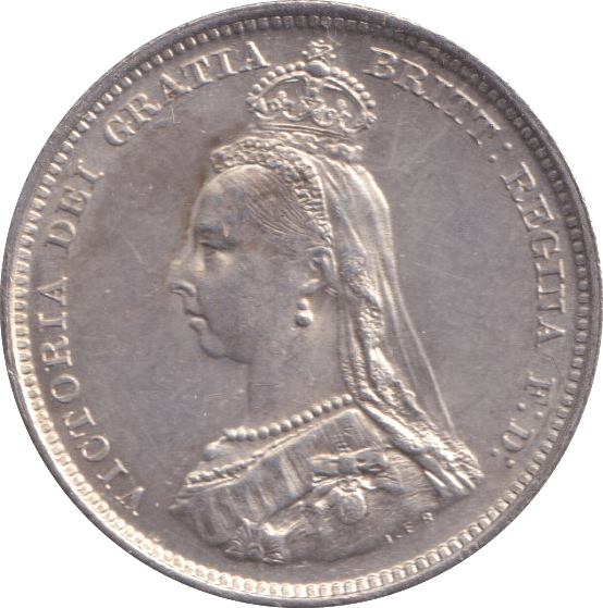 1887 SHILLING ( UNC ) - SHILLING - Cambridgeshire Coins