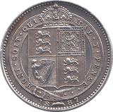 1887 SHILLING ( UNC ) - Shilling - Cambridgeshire Coins