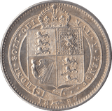 1887 SHILLING ( UNC ) - SHILLING - Cambridgeshire Coins