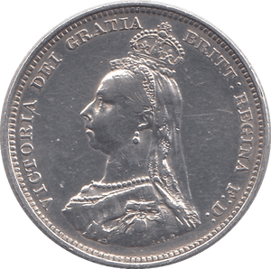1887 SHILLING ( UNC ) - Shilling - Cambridgeshire Coins