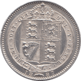1887 SHILLING ( UNC ) - SHILLING - Cambridgeshire Coins