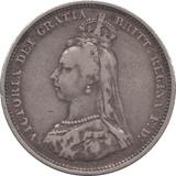 1887 SHILLING ( VF ) - SHILLING - Cambridgeshire Coins