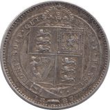 1887 SHILLING ( VF ) - Shilling - Cambridgeshire Coins