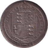 1887 SHILLING ( VF ) - SHILLING - Cambridgeshire Coins