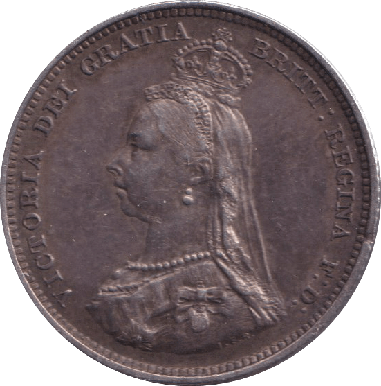 1887 SHILLING ( VF ) - SHILLING - Cambridgeshire Coins