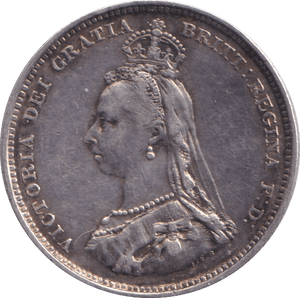 1887 SHILLING ( VF ) - SHILLING - Cambridgeshire Coins