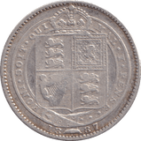 1887 SHILLING ( VF ) - Shilling - Cambridgeshire Coins