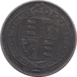 1887 SHILLING ( VF ) - SHILLING - Cambridgeshire Coins