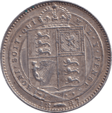 1887 SHILLING ( VF ) - SHILLING - Cambridgeshire Coins