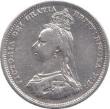 1887 SHILLING ( VF ) - Shilling - Cambridgeshire Coins