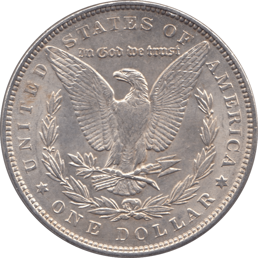 1887 SILVER MORGAN DOLLAR USA PHILADELPHIA MINT - SILVER WORLD COINS - Cambridgeshire Coins