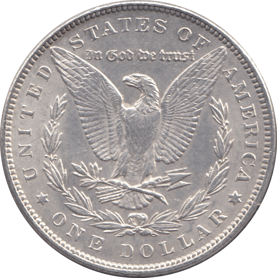 1887 SILVER MORGAN DOLLAR USA PHILADELPHIA MINT - SILVER WORLD COINS - Cambridgeshire Coins