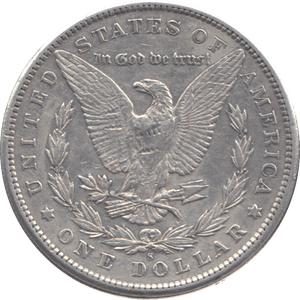 1887 SILVER MORGAN DOLLAR USA SAN FRANCISCO - SILVER WORLD COINS - Cambridgeshire Coins