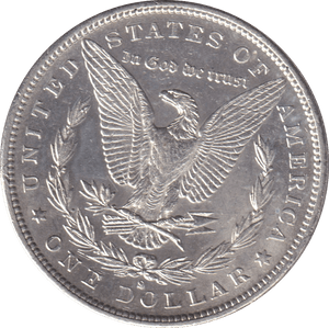 1887 SILVER MORGAN DOLLAR USA - SILVER WORLD COINS - Cambridgeshire Coins