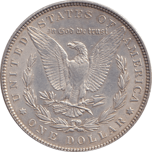 1887 SILVER MORGAN DOLLAR USA - SILVER WORLD COINS - Cambridgeshire Coins