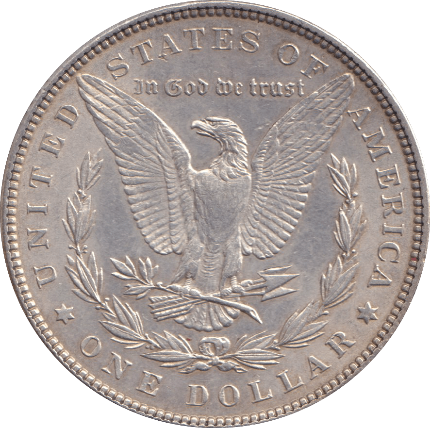 1887 SILVER MORGAN DOLLAR USA - SILVER WORLD COINS - Cambridgeshire Coins