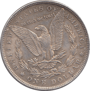 1887 SILVER MORGAN DOLLAR USA - SILVER WORLD COINS - Cambridgeshire Coins