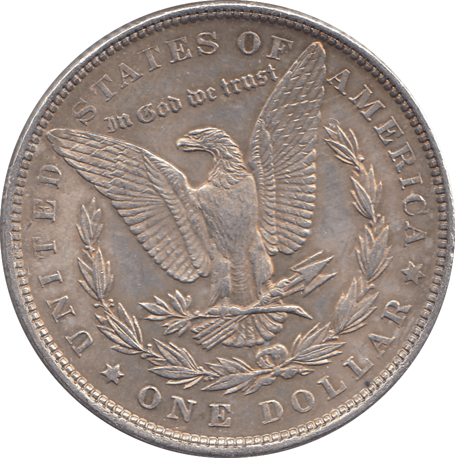 1887 SILVER MORGAN DOLLAR USA - SILVER WORLD COINS - Cambridgeshire Coins