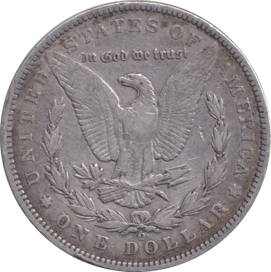 1887 SILVER MORGAN DOLLAR USA - SILVER WORLD COINS - Cambridgeshire Coins