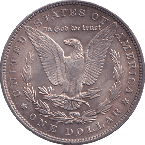 1887 SILVER MORGAN DOLLAR USA - SILVER WORLD COINS - Cambridgeshire Coins