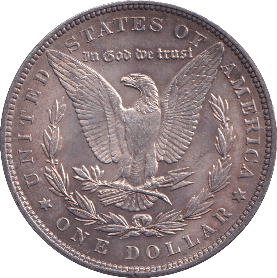 1887 SILVER MORGAN DOLLAR USA - SILVER WORLD COINS - Cambridgeshire Coins