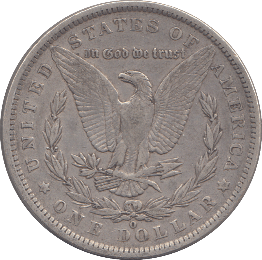 1887 SILVER NEW ORLEANS ONE MORGAN DOLLAR USA - SILVER WORLD COINS - Cambridgeshire Coins