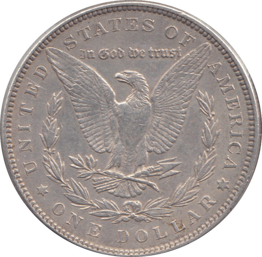 1887 SILVER ONE MORGAN DOLLAR USA - SILVER WORLD COINS - Cambridgeshire Coins