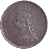 1887 SILVER THREEPENCE ( EF ) - THREEPENCE - Cambridgeshire Coins