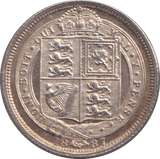 1887 SIXPENCE ( AUNC ) - SIXPENCE - Cambridgeshire Coins