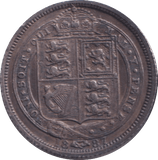 1887 SIXPENCE ( EF ) - SIXPENCE - Cambridgeshire Coins