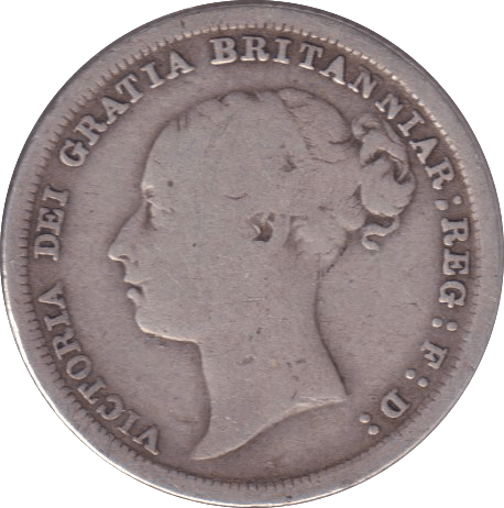 1887 SIXPENCE ( FINE ) - SIXPENCE - Cambridgeshire Coins