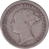 1887 SIXPENCE ( FINE ) - SIXPENCE - Cambridgeshire Coins