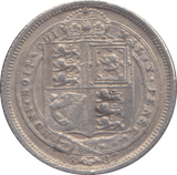 1887 SIXPENCE ( GF ) - SIXPENCE - Cambridgeshire Coins
