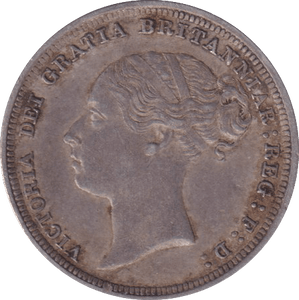 1887 SIXPENCE ( GVF ) - SIXPENCE - Cambridgeshire Coins