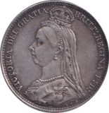 1887 SIXPENCE ( GVF ) - SIXPENCE - Cambridgeshire Coins