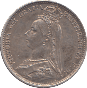 1887 SIXPENCE ( GVF ) - WORLD COINS - Cambridgeshire Coins