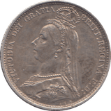 1887 SIXPENCE ( GVF ) - WORLD COINS - Cambridgeshire Coins