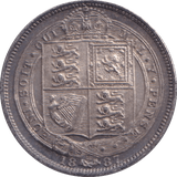 1887 SIXPENCE ( UNC ) - SIXPENCE - Cambridgeshire Coins