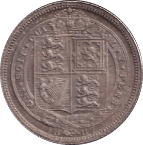 1887 SIXPENCE ( UNC ) - SIXPENCE - Cambridgeshire Coins