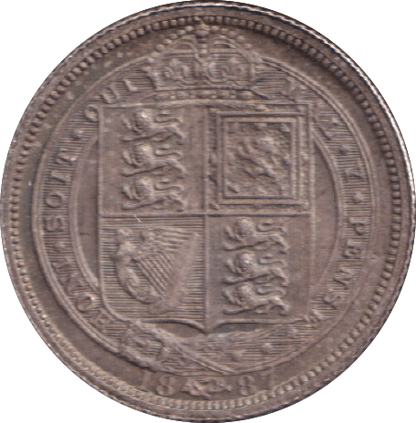 1887 SIXPENCE ( UNC ) - SIXPENCE - Cambridgeshire Coins