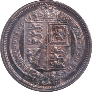 1887 SIXPENCE ( UNC ) - SIXPENCE - Cambridgeshire Coins
