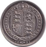 1887 SIXPENCE ( VF ) - SIXPENCE - Cambridgeshire Coins