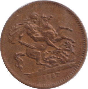 1887 SOVEREIGN TOY MONEY - TOY MONEY - Cambridgeshire Coins