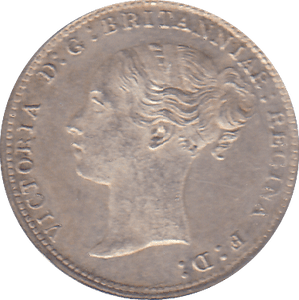 1887 THREEPENCE ( AUNC ) - THREEPENCE - Cambridgeshire Coins