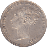 1887 THREEPENCE ( AUNC ) - THREEPENCE - Cambridgeshire Coins