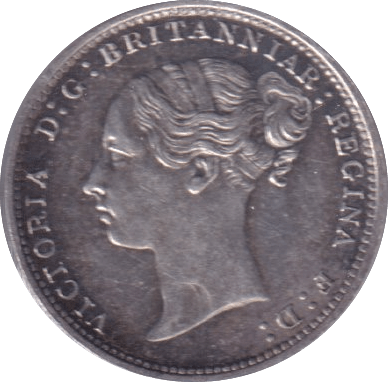 1887 THREEPENCE ( EF ) - Threepence - Cambridgeshire Coins