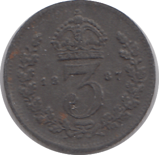 1887 THREEPENCE F89 ( TOY MONEY ) - THREEPENCE - Cambridgeshire Coins